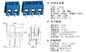 screw type terminal block Terminal Block Connector  RD300-5.0 2-24P 300V 16A 300 blue color terminal block