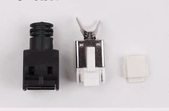 8002-2DC10 DRIVE-CLIQ 8-pin/RJ45 Industrial Crystal Connector with Silver/Gold Plated Pins for Servo Motor in Industrial Automation