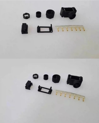 S6-06 S6-07 Servo Motor Connectors With Silver Contact Plating 7A 1A Current Rating