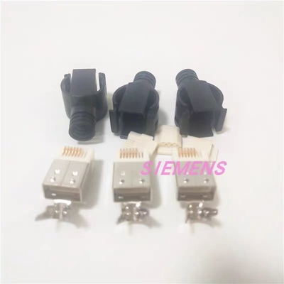 18-24 AWG Servo Motor Power Connector Metal / Plastic
