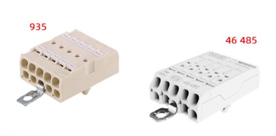 450V 24A LED Light Connector Plastic Insert for 22-14 AWG Wire