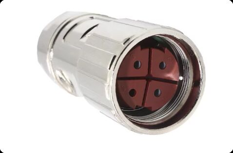 Applicable to Siemens V90 servo power line straight plug 4-core connector 6FX2003-0LL13/0LL13