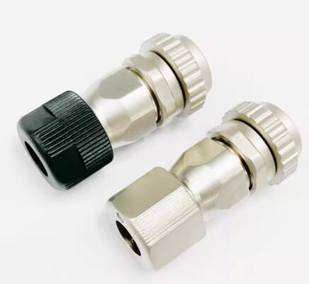 DDK-10P Servo Motor Connector with 1000V Voltage Rating Silver Gold Plated Pins for Industrial Automation