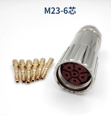 M23  6PIN 4PIN 8PIN 12PIN 17PIN servo cable connector domestic parts
