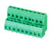 pcb terminal blocks, terminal block screw type, 128A-3.5 3.81 green 128A 128 3.5 terminal block double layer type