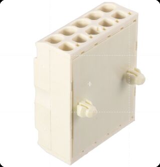 10PIN Insulation Resistance 1000V Voltage Rating Crimp Solder Termination Servo Motor Connector for Industrial Automation