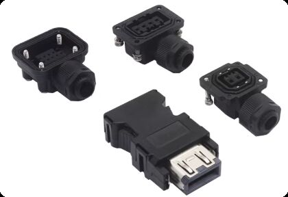SM-10P Connector for Mitsubishi Servo Motors with 10PIN Insulation Resistance and Wide -40℃ to +105℃ Temperature Range