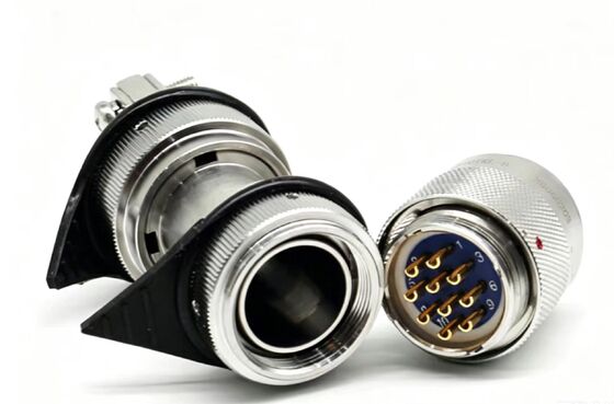 Y27G-1810TKL-B Servo Motor Connector with 1000V Voltage Rating and Silver Gold Plating for Industrial Automation