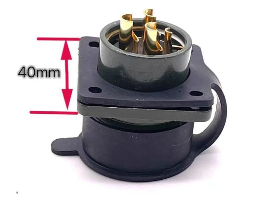 Waterproof gold-plated aviation plug for GSK Huada servo motor YD28K-4TS YD28K-15TS 4-core