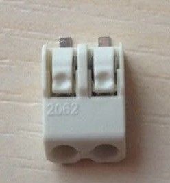 van het het Kopertin van 2062 2P Geleide Lint Lichte Schakelaars de Deklaag Witte Kleur